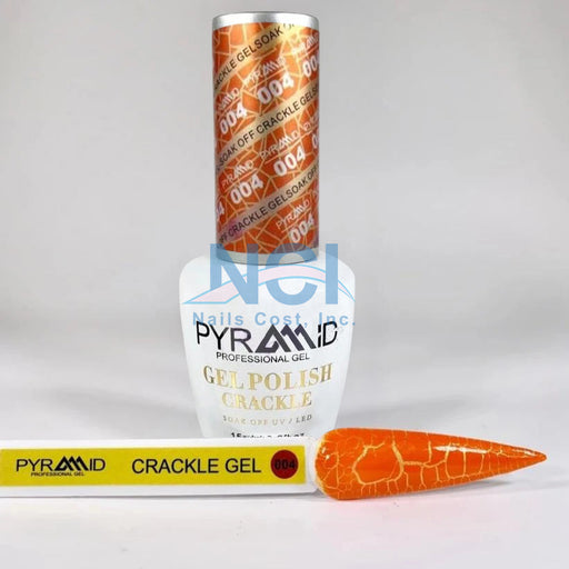 Pyramid Gel Polish, Crackle Collection, 04, 0.5oz OK1021MD
