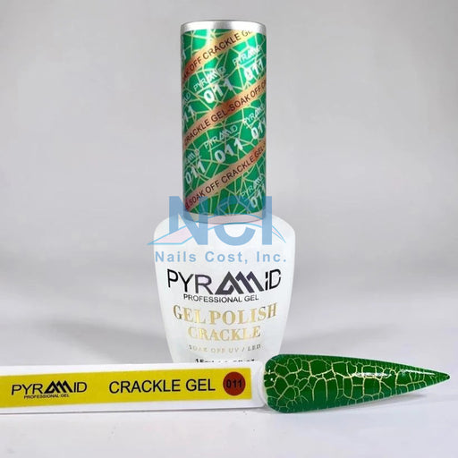 Pyramid Gel Polish, Crackle Collection, 11, 0.5oz OK1021MD