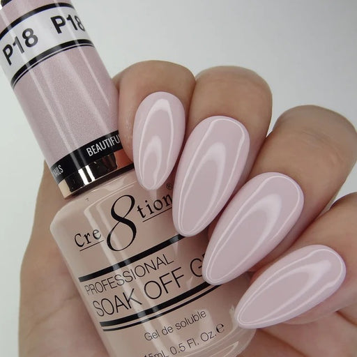 Cre8tion Gel Polish, French Collection, P18, 0.5oz