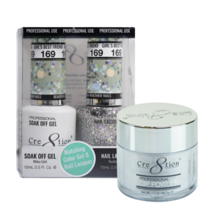 Cre8tion 3in1 Dipping Powder + Gel Polish + Nail Lacquer, 169, Girl's Best Friend, 3104-0769 OK0117VD
