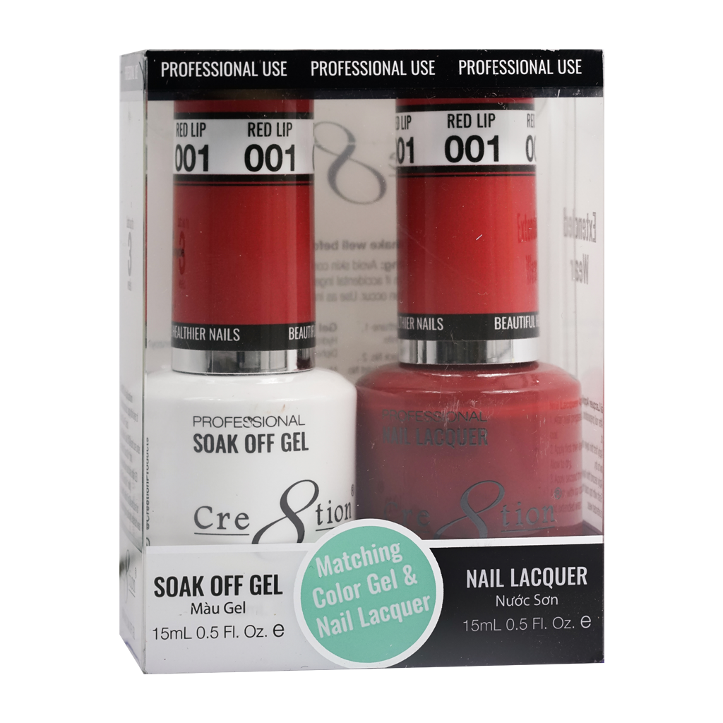 Cre8tion Gel Polish And Nail Lacquer, 001, 0.5oz, 0916-0842