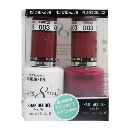 Cre8tion Gel Polish And Nail Lacquer, 003, 0.5oz, 0916-0844