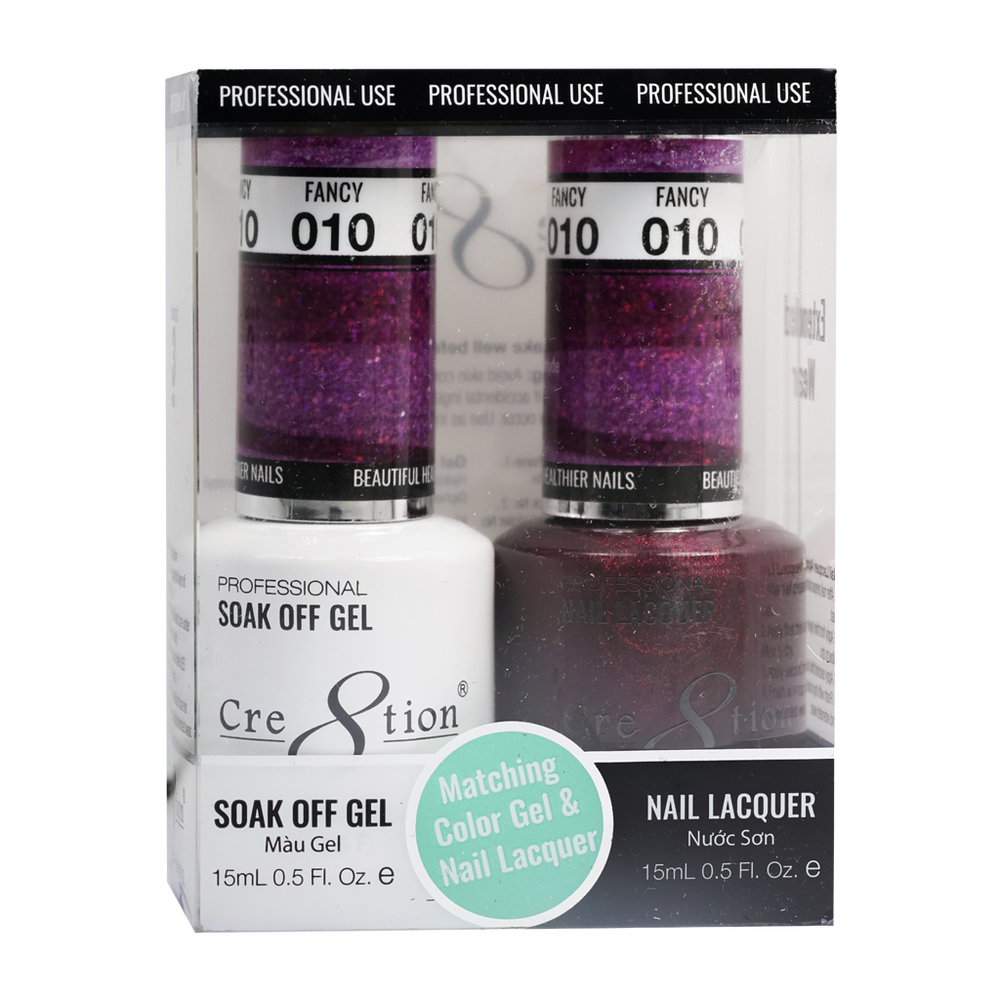 Cre8tion Gel Polish And Nail Lacquer, 010, 0.5oz