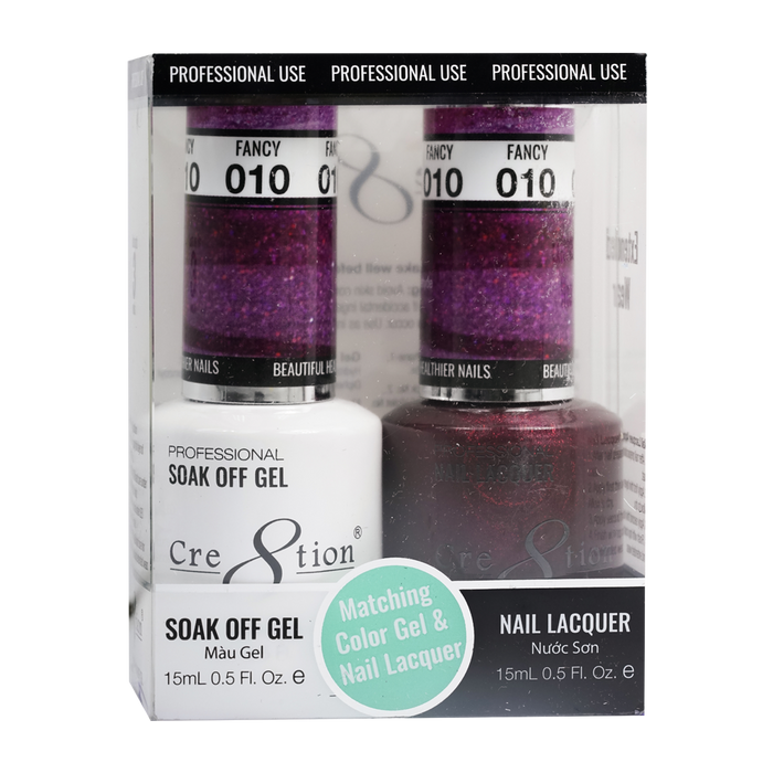 Cre8tion Gel Polish And Nail Lacquer, 010, 0.5oz
