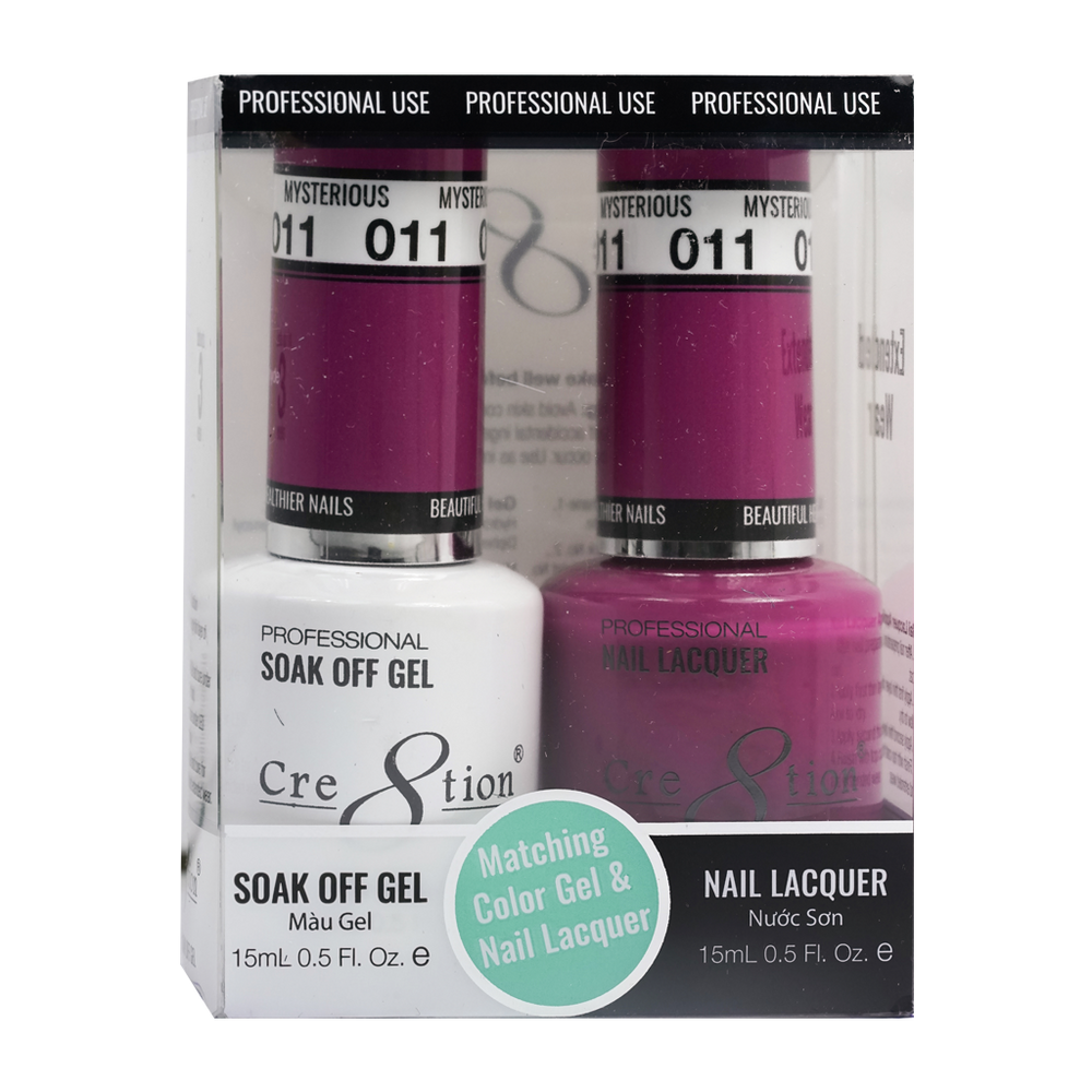 Cre8tion Gel Polish And Nail Lacquer, 011, 0.5oz, 0916-0852