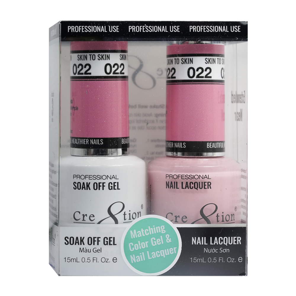 Cre8tion Gel Polish And Nail Lacquer, 022, 0.5oz, 0916-0863