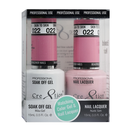 Cre8tion Gel Polish And Nail Lacquer, 022, 0.5oz, 0916-0863