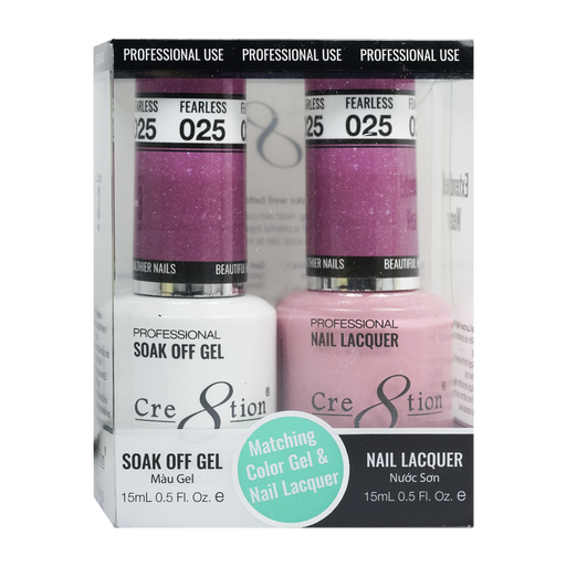 Cre8tion Gel Polish And Nail Lacquer, 025, 0.5oz, 0916-0866