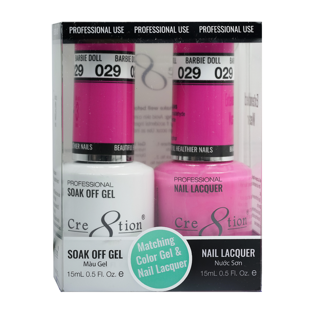 Cre8tion Gel Polish And Nail Lacquer, 029, 0.5oz, 0916-0870