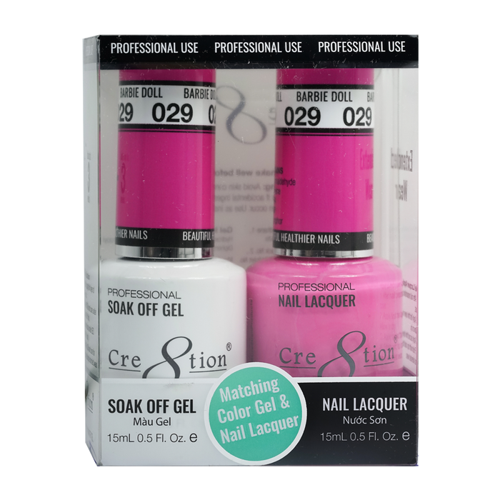 Cre8tion Gel Polish And Nail Lacquer, 029, 0.5oz, 0916-0870
