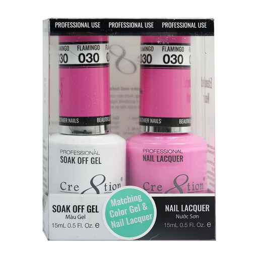 Cre8tion Gel Polish And Nail Lacquer, 030, 0.5oz, 0916-0871
