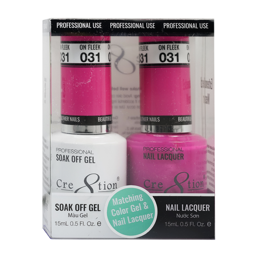 Cre8tion Gel Polish And Nail Lacquer, 031, 0.5oz, 0916-0872