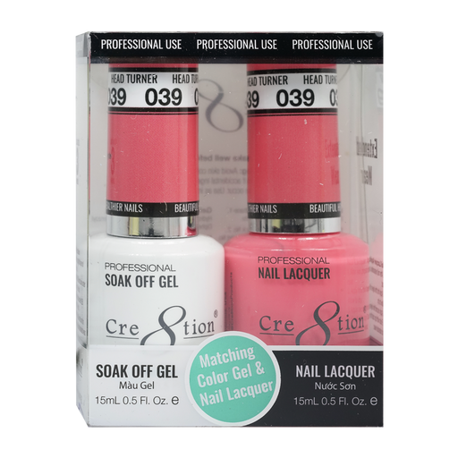 Cre8tion Gel Polish And Nail Lacquer, 039, 0.5oz, 0916-0880