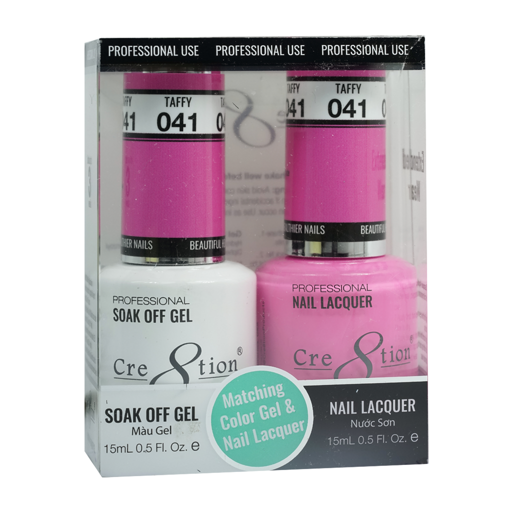 Cre8tion Gel Polish And Nail Lacquer, 041, 0.5oz, 0916-0882