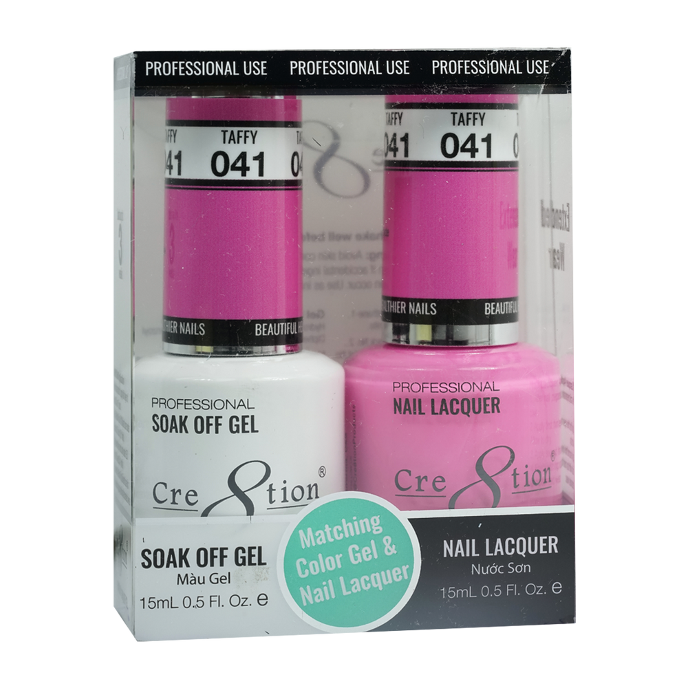 Cre8tion Gel Polish And Nail Lacquer, 041, 0.5oz, 0916-0882