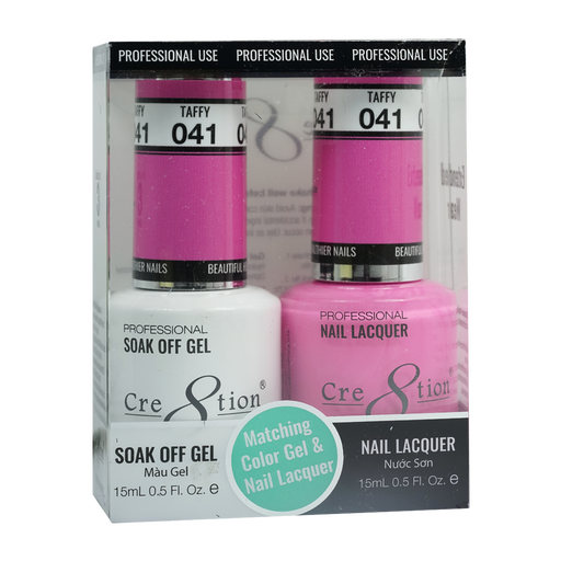 Cre8tion Gel Polish And Nail Lacquer, 041, 0.5oz, 0916-0882
