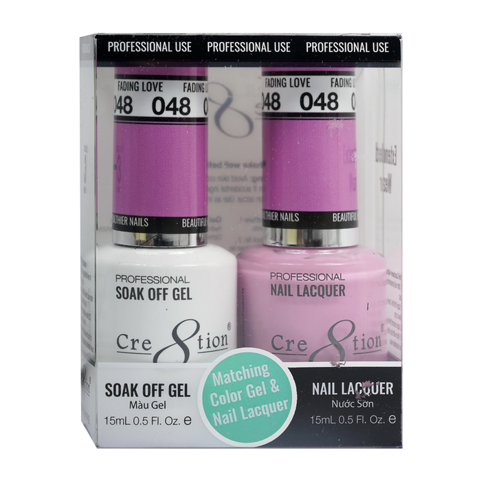 Cre8tion Gel Polish And Nail Lacquer, 048, 0.5oz, 0916-0889