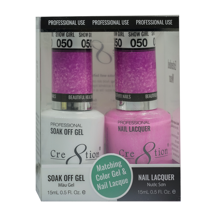 Cre8tion Gel Polish And Nail Lacquer, 050, 0.5oz, 0916-0891
