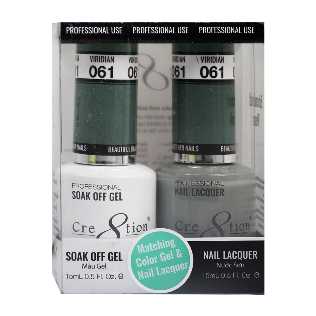 Cre8tion Gel Polish And Nail Lacquer, 061, 0.5oz, 0916-0902