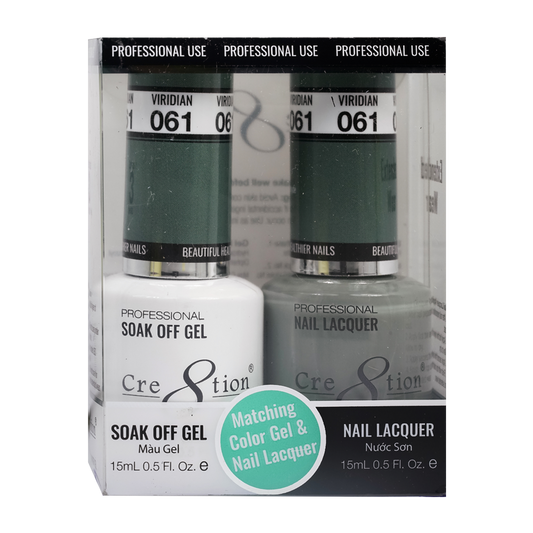 Cre8tion Gel Polish And Nail Lacquer, 061, 0.5oz, 0916-0902