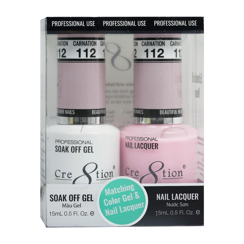 Cre8tion Gel Polish And Nail Lacquer, 112, 0.5oz, 0916-0953