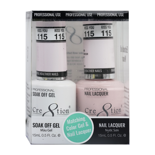 Cre8tion Gel Polish And Nail Lacquer, 115, 0.5oz, 0916-0956