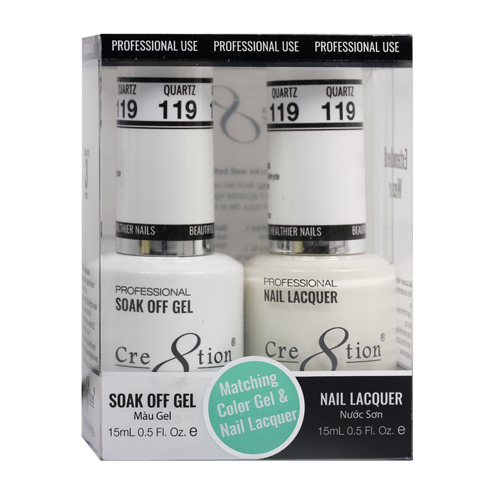 Cre8tion Gel Polish And Nail Lacquer, 119, 0.5oz, 0916-0960