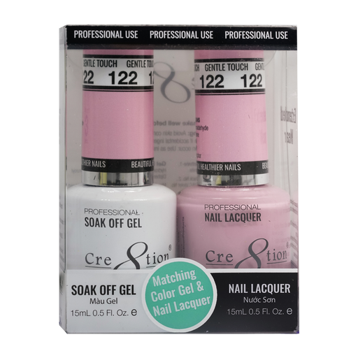 Cre8tion Gel Polish And Nail Lacquer, 122, 0.5oz, 0916-0963