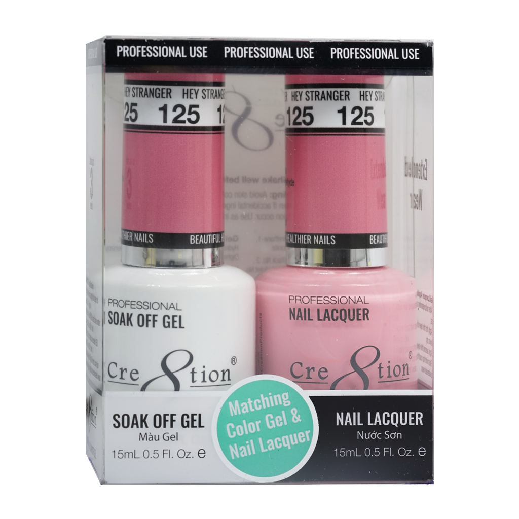 Cre8tion Gel Polish And Nail Lacquer, 125, 0.5oz, 0916-0966