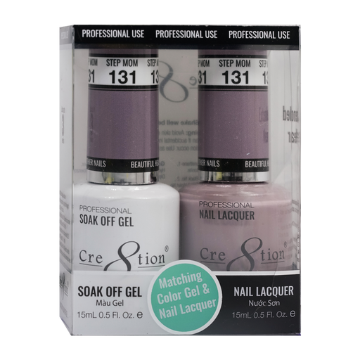 Cre8tion Gel Polish And Nail Lacquer, 131, 0.5oz, 0916-0972