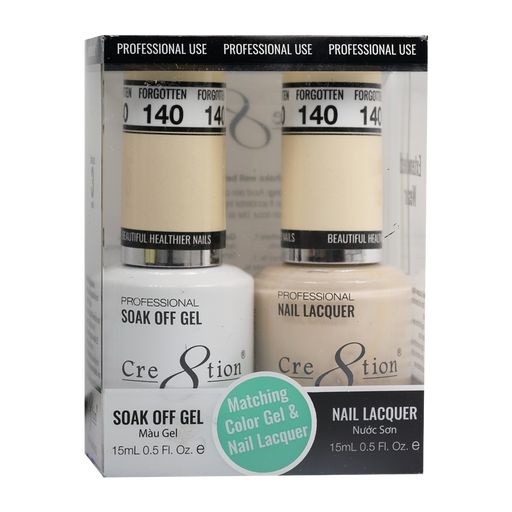 Cre8tion Gel Polish And Nail Lacquer, 140, 0.5oz, 0916-0981