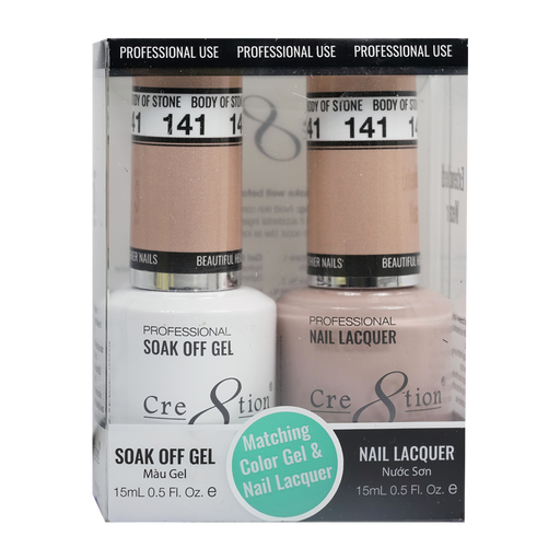Cre8tion Gel Polish And Nail Lacquer, 141, 0.5oz, 0916-0982