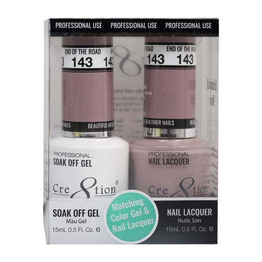 Cre8tion Gel Polish And Nail Lacquer, 143, 0.5oz, 0916-0984