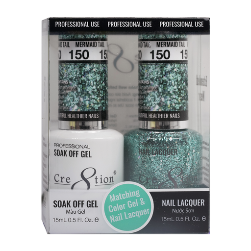 Cre8tion Gel Polish And Nail Lacquer, 150, 0.5oz, 0916-0991