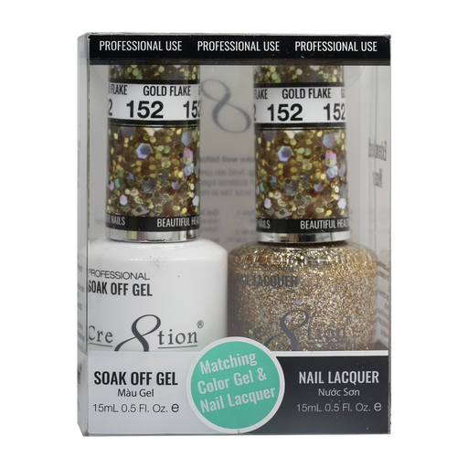 Cre8tion Gel Polish And Nail Lacquer, 152, 0.5oz, 0916-0993