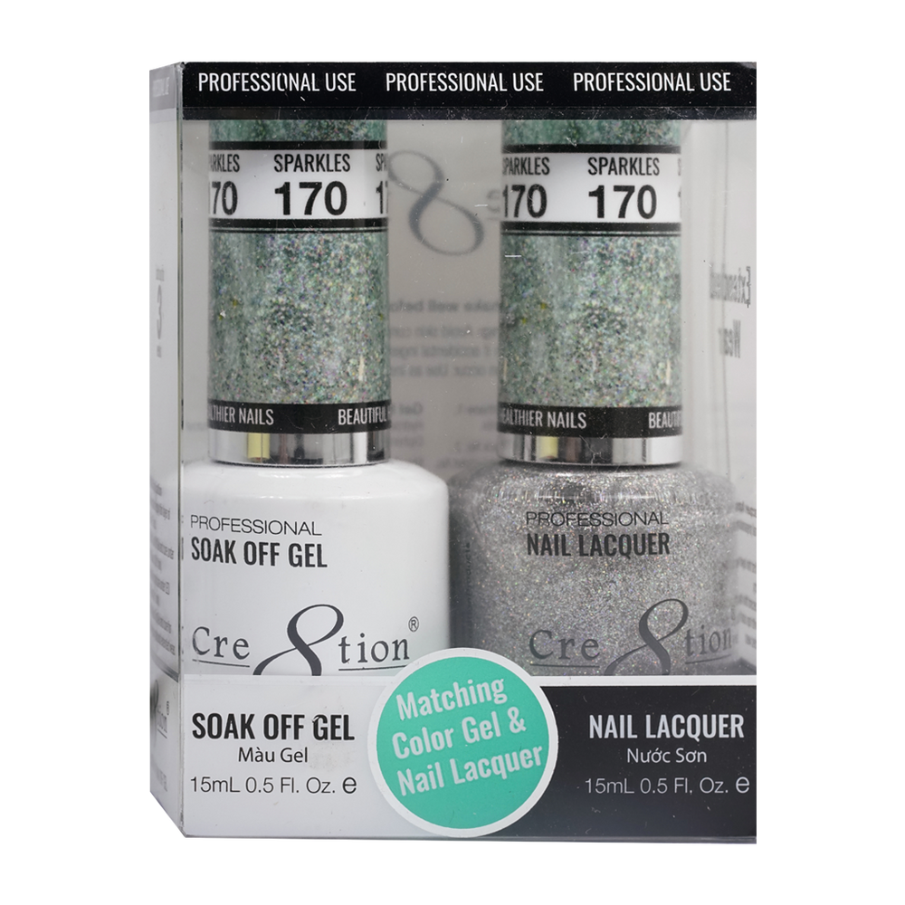 Cre8tion Gel Polish And Nail Lacquer, 170, 0.5oz, 0916-1378