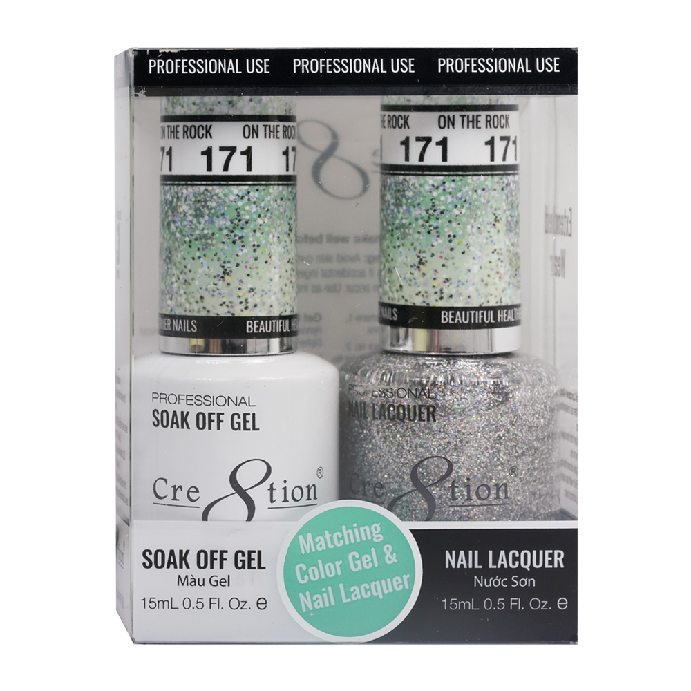 Cre8tion Gel Polish And Nail Lacquer, 171, 0.5oz, 0916-1379