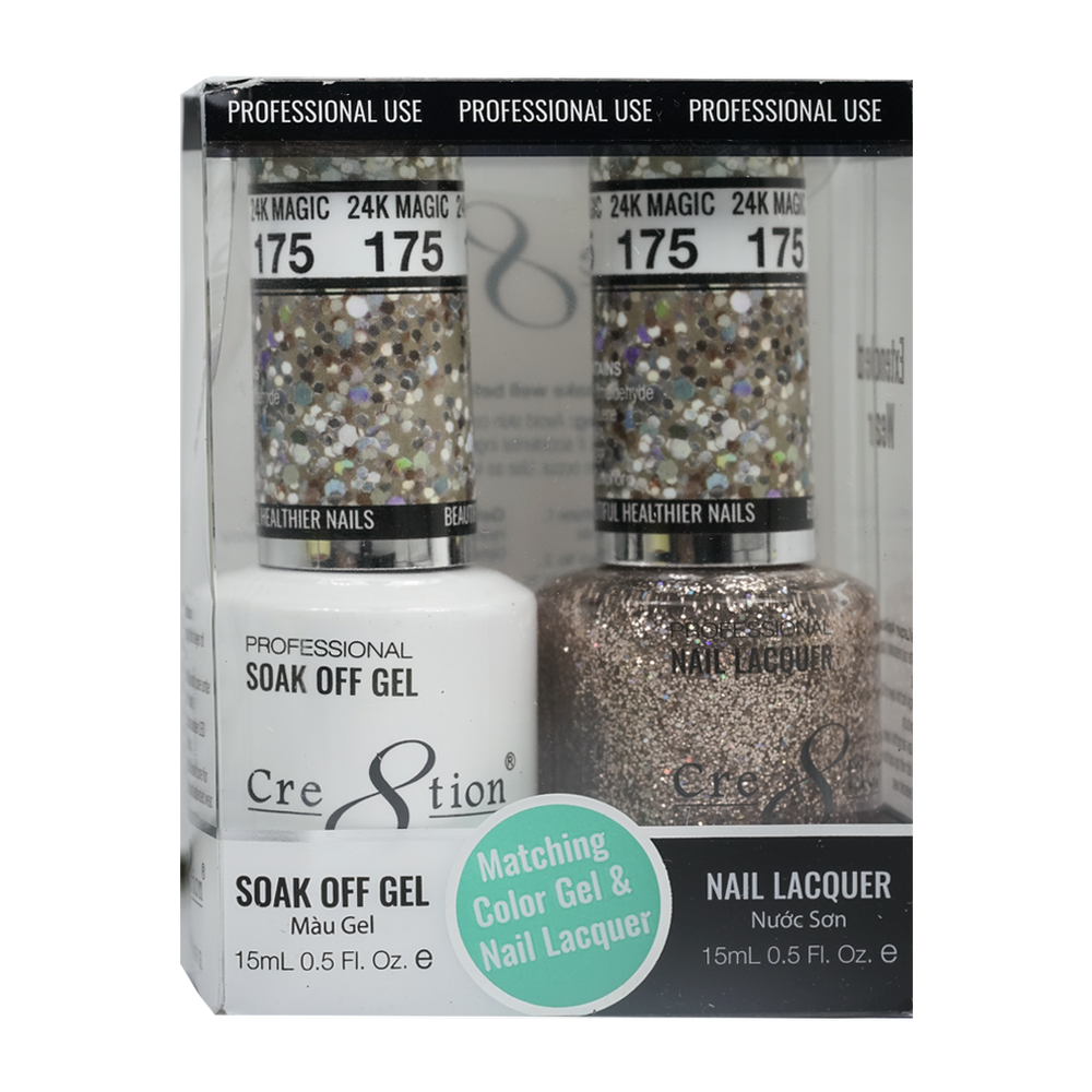 Cre8tion Gel Polish And Nail Lacquer, 175, 0.5oz, 0916-1383