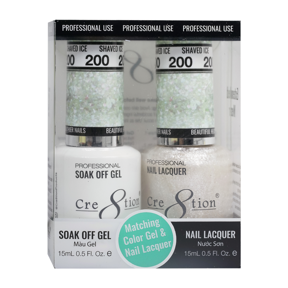 Cre8tion Gel Polish And Nail Lacquer, 200, 0.5oz, 0916-1408