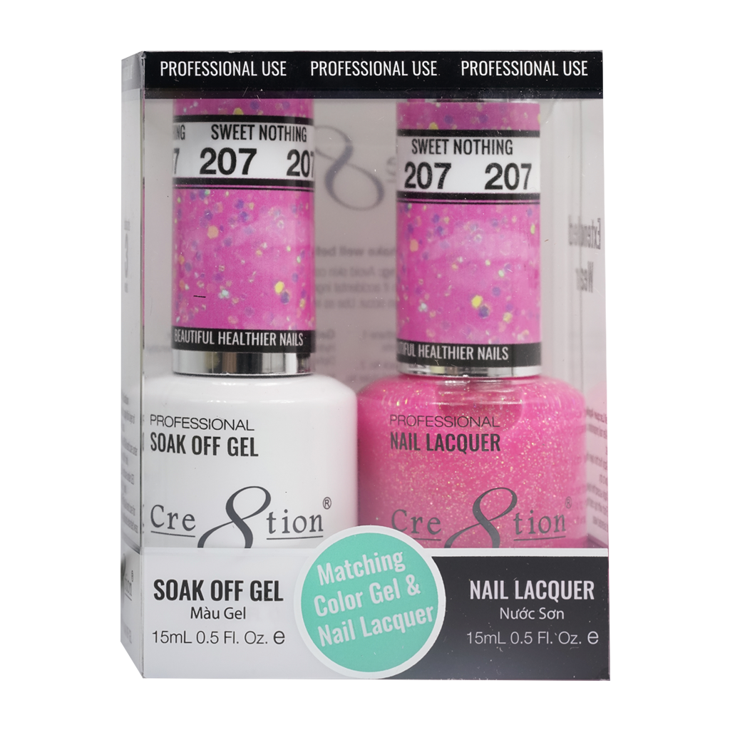 Cre8tion Gel Polish And Nail Lacquer, 207, 0.5oz, 0916-1415