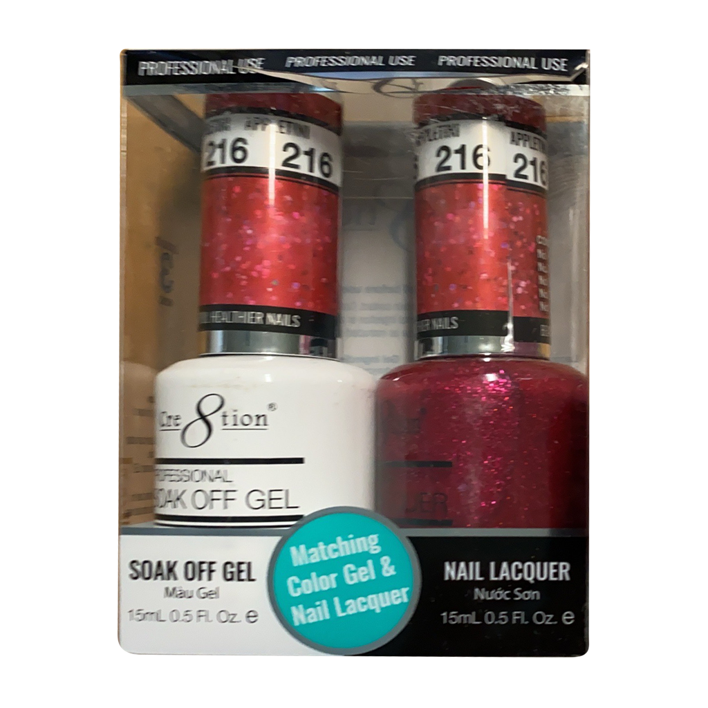 Cre8tion Gel Polish And Nail Lacquer, 216, 0.5oz, 0916-1424