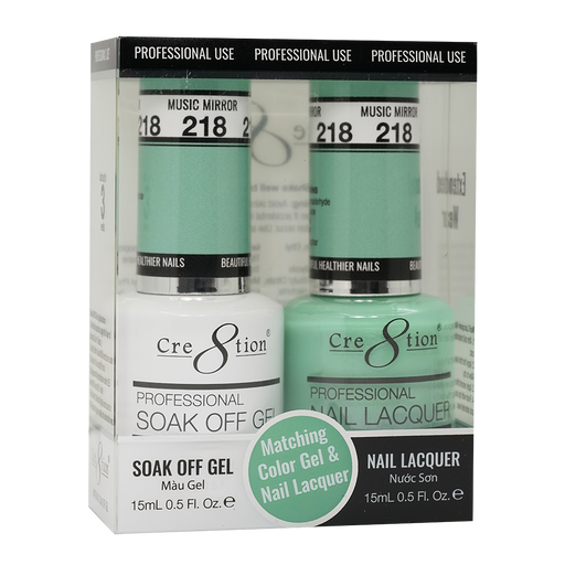 Cre8tion Gel Polish And Nail Lacquer, 218, 0.5oz, 0916-1426