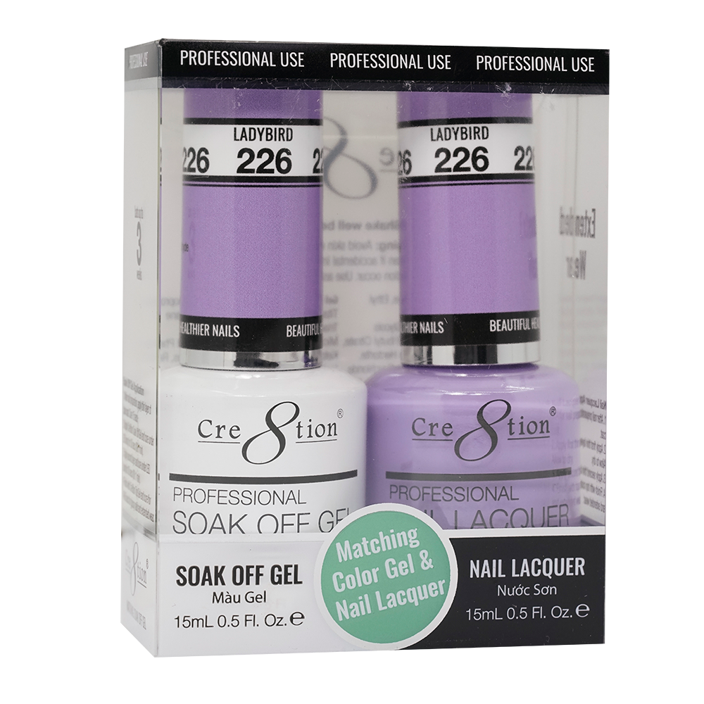 Cre8tion Gel Polish And Nail Lacquer, 226, 0.5oz, 0916-1434