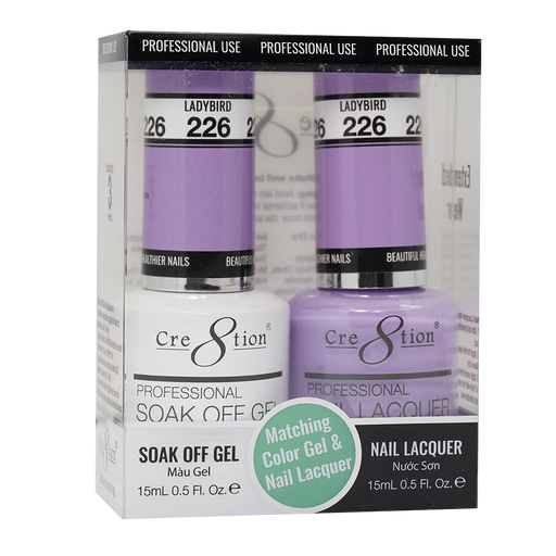 Cre8tion Gel Polish And Nail Lacquer, 226, 0.5oz, 0916-1434