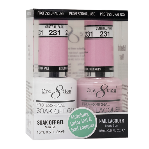 Cre8tion Gel Polish And Nail Lacquer, 231, 0.5oz, 0916-1439