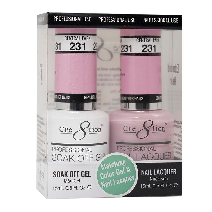 Cre8tion Gel Polish And Nail Lacquer, 231, 0.5oz, 0916-1439