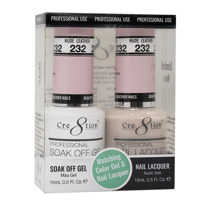 Cre8tion Gel Polish And Nail Lacquer, 232, 0.5oz, 0916-1440