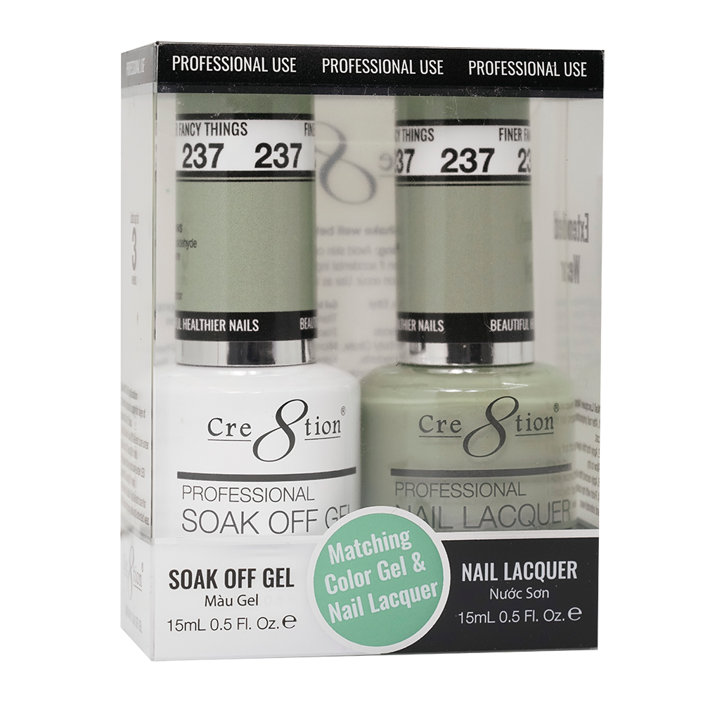 Cre8tion Gel Polish And Nail Lacquer, 237, 0.5oz, 0916-1445