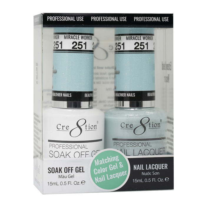 Cre8tion Gel Polish And Nail Lacquer, 251, 0.5oz, 0916-1459