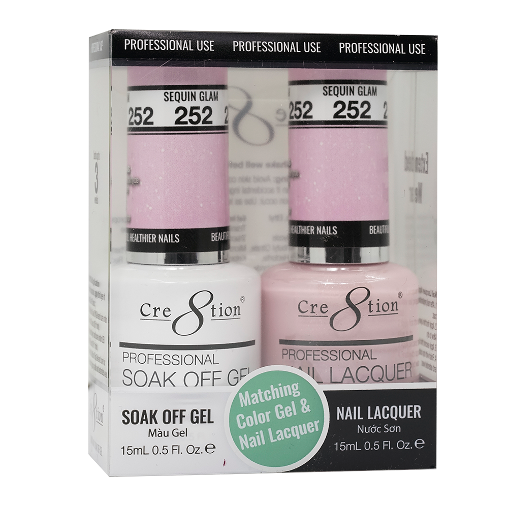 Cre8tion Gel Polish And Nail Lacquer, 252, 0.5oz, 0916-1460